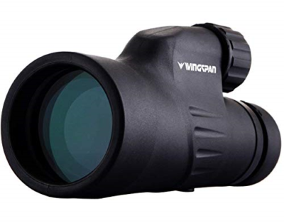 Wingspan Optics Explorer High Powered 12X50 Monocular. Brigh
