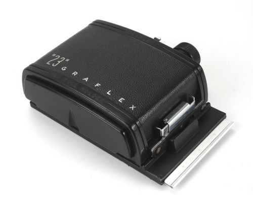 Graflex Singer RH 10 6x7 120 Roll Film Back Holder RH10 4x5 Graflex Singer RH 10 6x7 120 Roll Film Back Holder RH10 4x5