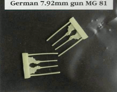 Aires 1/48 scale Resin German 7.92mm gun MG 81 4063