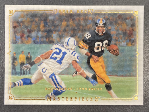Bob Sanders / Lynn Swann 2008 Upper Deck Masterpieces - 96