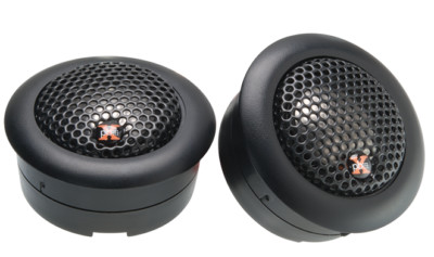 Powerbass 2XL-1T Deluxe Titanium Dome 1'' Tweeters 4-Ohm Impedance 12dB Crossover