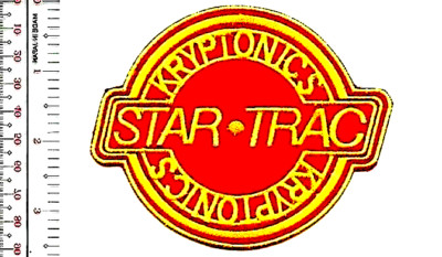 Skateboarding Kryptonics Star-Trac Skateboard Wheels 1970's Patch vel hooks