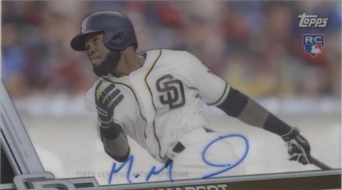 2017 Topps Clearly Authentic Autographs - Manny Margot #CAAU-MMA