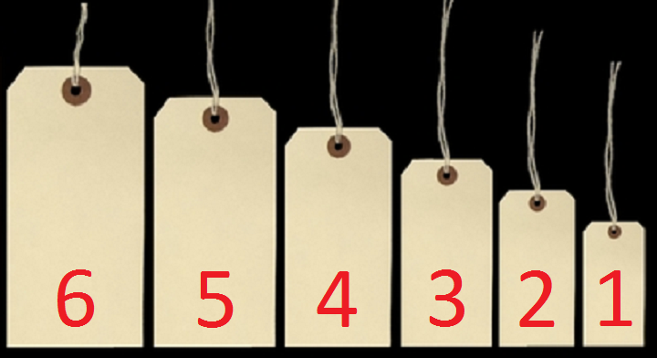 Manila Tags With String Hang Shipping Label Scrapbook Strung Sizes 1 2 3 4 5 6