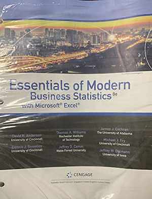 Essentials of Modern Business - Loose Leaf, by David R. Anderson; - Acceptable