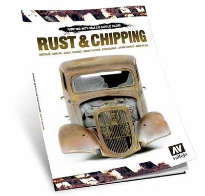 Vallejo Paint 75011 Rust & Chipping Technique Book (100 Pages)