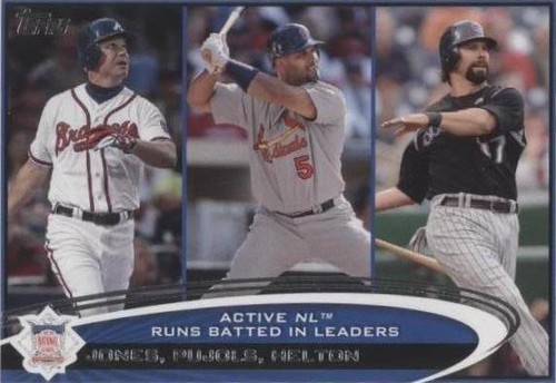 2012 Topps Mini - Albert Pujols Chipper Jones Todd Helton #159