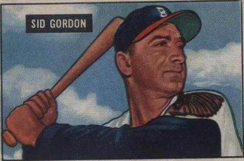 1951 Bowman - Sid Gordon #19