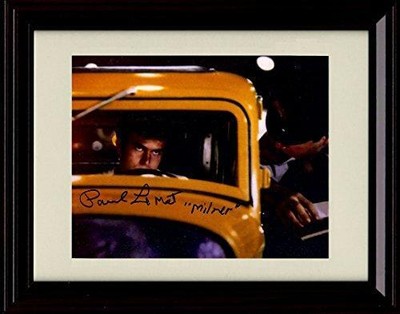 8x10 Framed Paul Le Mat Autograph Promo Print - American Grafitti - Milner