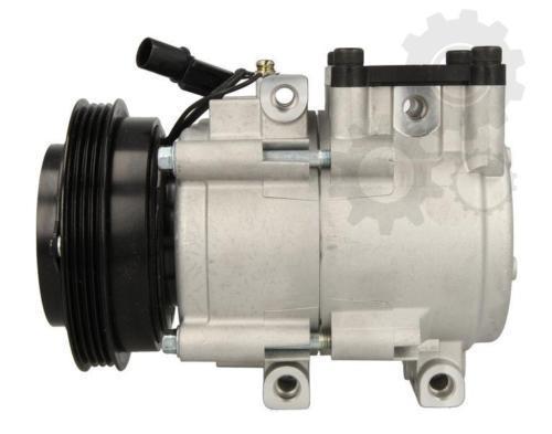 あいのん　0508 Black Sanden 508 AC Compressor; 8 Rib Serpentine Clutch
