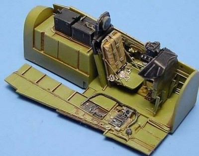 AIRES HOBBY 1/48 P51D COCKPIT SET FOR TAM 4072