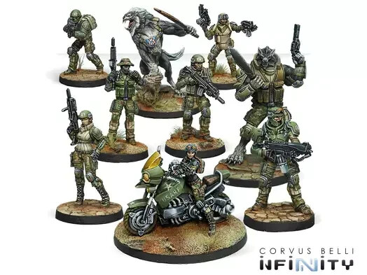 USAriadna Action Pack Infinity Miniatures Corvus Belli NIB