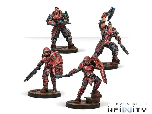 Набор Corregidor Fireteam Pack Beta Nomads Infinity Miniatures Corvus Belli NIB
