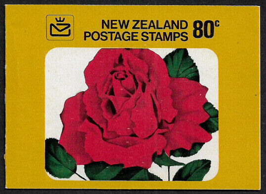New Zealand #591b MNH Complete Booklet - Flowers