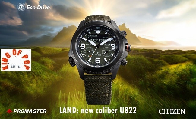 Pre-owned Citizen Jv1005-02w, Eco Drive Land , Promaster, Zafiro,20 Bar