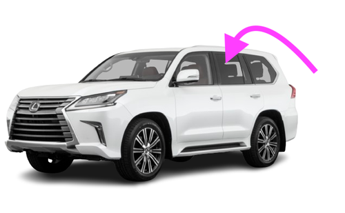 Fits: 2008-2021 Lexus LX570 Utility Driver Side Left Rear