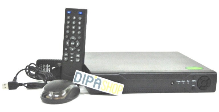 DVR 6616 H.264 D1 CCTV 16 CH Digital Video Recorder HD Telecomando mouse P2p Hsb