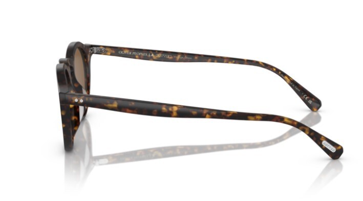 Pre-owned Oliver Peoples 0ov5504su Op-13 Sun 1759g8 Matte Tortoise/cognac 47mm Sunglasses In Brown
