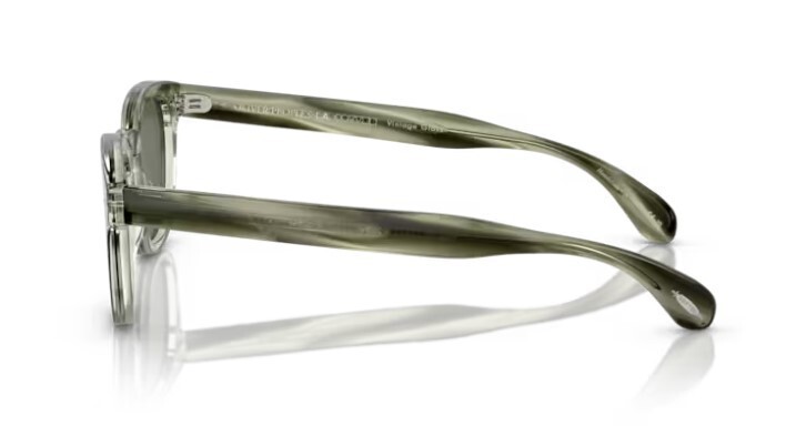 Pre-owned Oliver Peoples 0ov 5036s Sheldrake Sun 170552 Jade/grey 49mm Men's Sunglasses In Gray