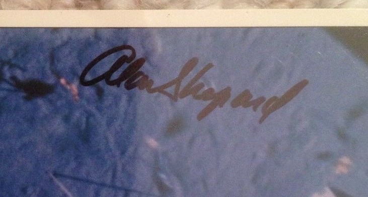 Astronaut Alan Shepard Signed Apollo 14 Lunar Module Liftoff SpaceShots Card