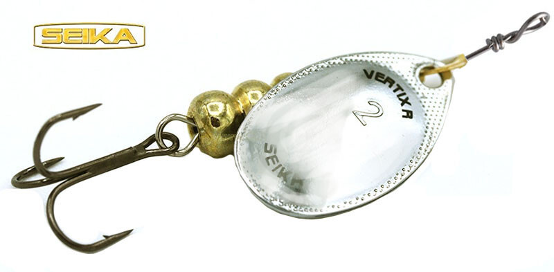 2 CUCCHIAINI VERTIX R SIZE 2 SEIKA TUBERTINI  PALETTA SILVER   SPINNING