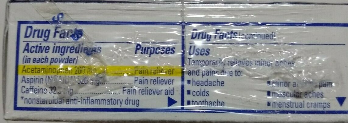 Goody's Headache Powders Pain Reliever Extra Strength - 50 ct, 4 BOX PACK