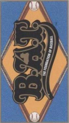 1993 Upper Deck B.A.T. Triple-Folders - Johnny Callison #25