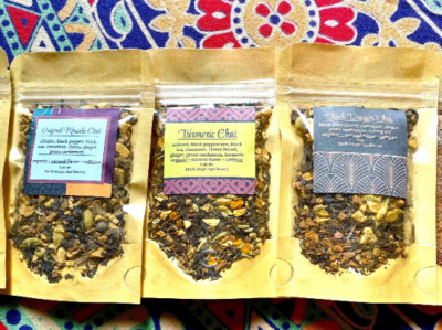 Authentic Chai 3-4-6 Sampler Set Tea Infuser Organic Loose Leaf Chai Blend Pack