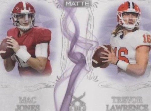 2021 Wild Card MATTE Mac Jones Trevor Lawrence #MDG-5