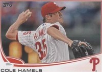 2013 Topps Mini - Cole Hamels #332