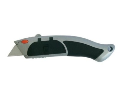 AUSONIA CUTTER CON 10 LAME TAGLIERINO LAMA TRAPEZIODALE COLTELLO TAPPEZZIERE