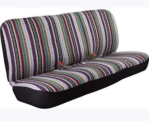 Bench Seat Cover Universal Solid Full Size Pickup Truck Fit Baja Saddle Blanket