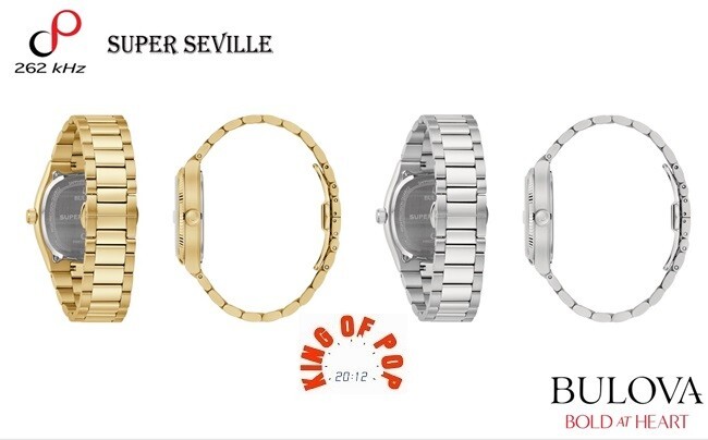 Pre-owned Bulova 96b440 Super Seville Automatic 3atm Free Shipping