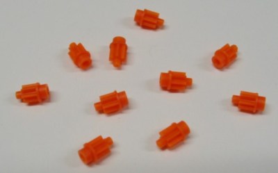 JAG Hobbies TR-3 / DR-1 Pinion Gears - Hop-Up - Tyco Compatible - 7T - 10 Pieces