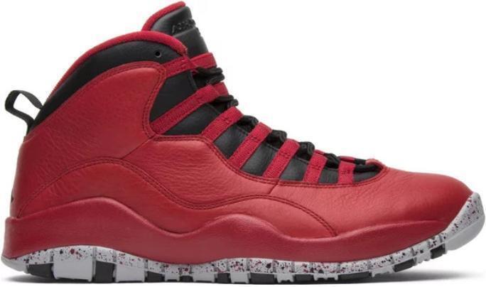 Men's Air Jordan 10 Retro Bulls Over Broadway Size 10.5 Basketball Shoes