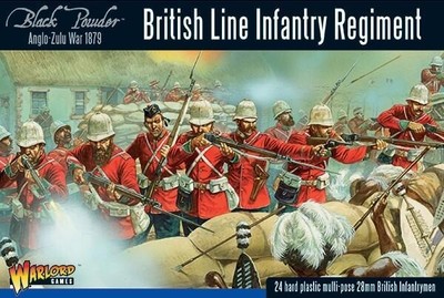 Игры военачальников Black Powder Англо-Зулусский полк британской линейной пехоты 302014601