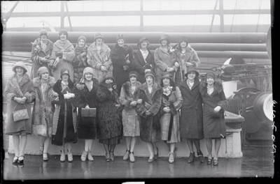 New York The Albertina Rasch Ballet Troupe wouldn't dance for t- 1927 Old Photo