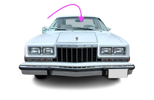 Fits: 1976-1981 Dodge & Plymouth & Chrysler 2D Coupe Front