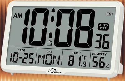 Battery Operated,desk Clocks With And Alarm