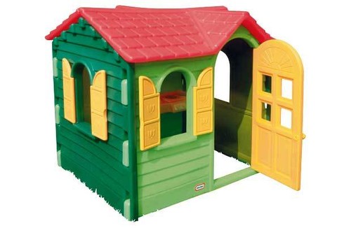 Little Tikes Tike Town Evergreen Children S Playhouse Ebay