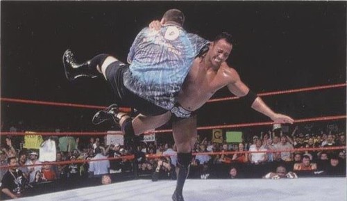 2000 Comic Images WWF Rock Solid - The Rock #33