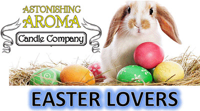 EASTER LOVERS COLLECTION Soy Wax Clamshell Break Away tart melt wickless candle