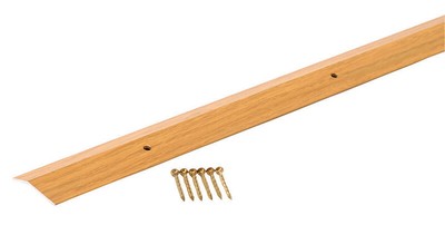 M-D Building Products  36 in. L Prefinished  Natural Oak  Carpet Trim  Aluminum