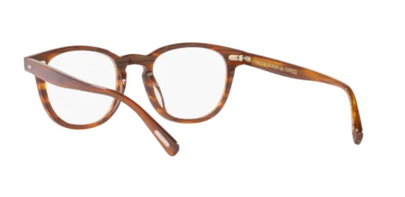 Pre-owned Oliver Peoples 0ov5480u Kisho 1733 Red Mahogany Brown Unisex Pillow Eyeglasses In Clear