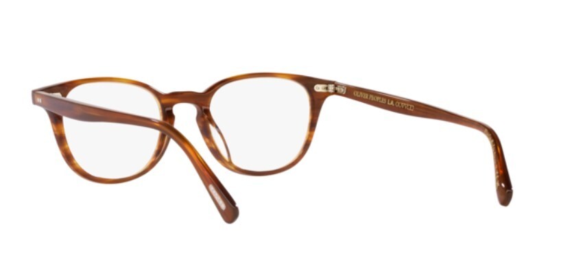 Pre-owned Oliver Peoples 0ov5481u Sadao 1733 Red Mahogany Brown Pillow Unisex Eyeglasses In Clear