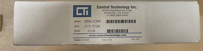 CONTROL TECHNOLOGY INC 2500-C300 / 2500C300 (BRAND NEW)