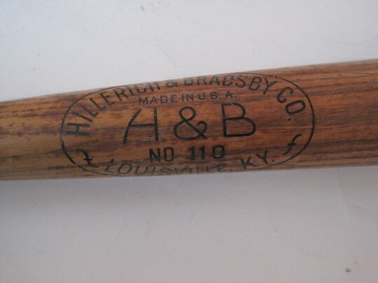 Hillerich & Bradsby Co Joe Cronin Baseball Bat Boston Red Sox Louisville Slugger