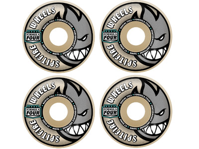 Spitfire F4 97 Radial Wheels Set Silver Aqua 54mm/97d