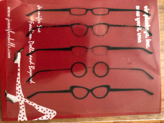 printout Glasses-Fashion Royalty/FR2 Poppy Parker Vintage/Silkstone Barbie doll