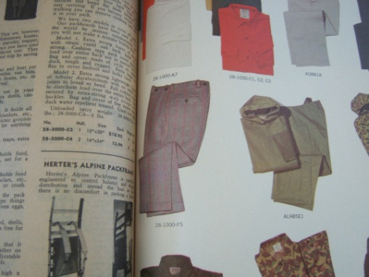 Vintage Herter's Catalog Hunters Fisherman Catalog Vintage Clothing Home Accents